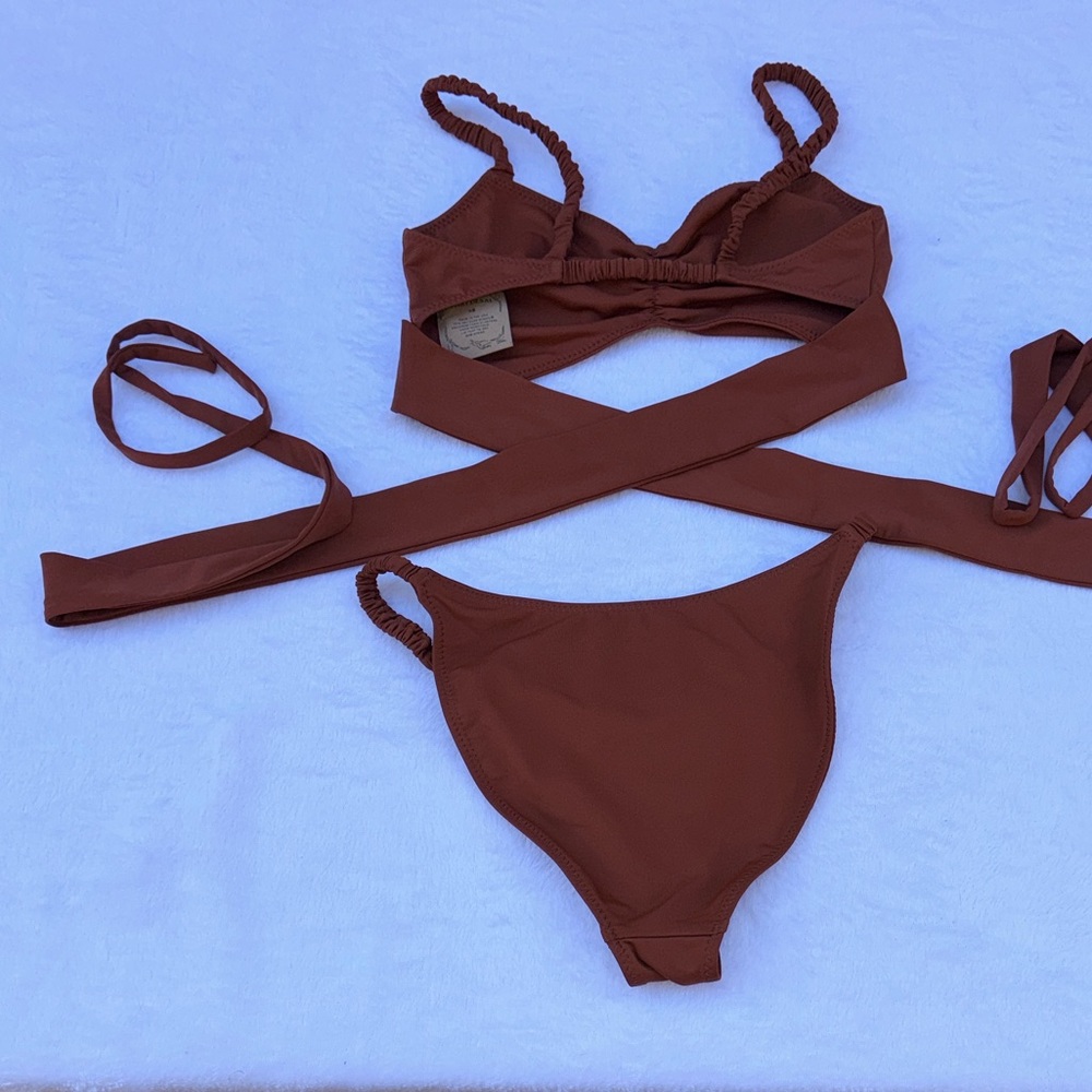 PARI DESAI Sarita Swimsuit - Umber Size XS - Picture 6 of 9